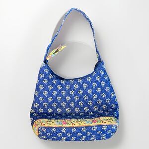 Vera Bradley Molly Bag Retired Provencal Blue Yellow Vintage LIKE NEW